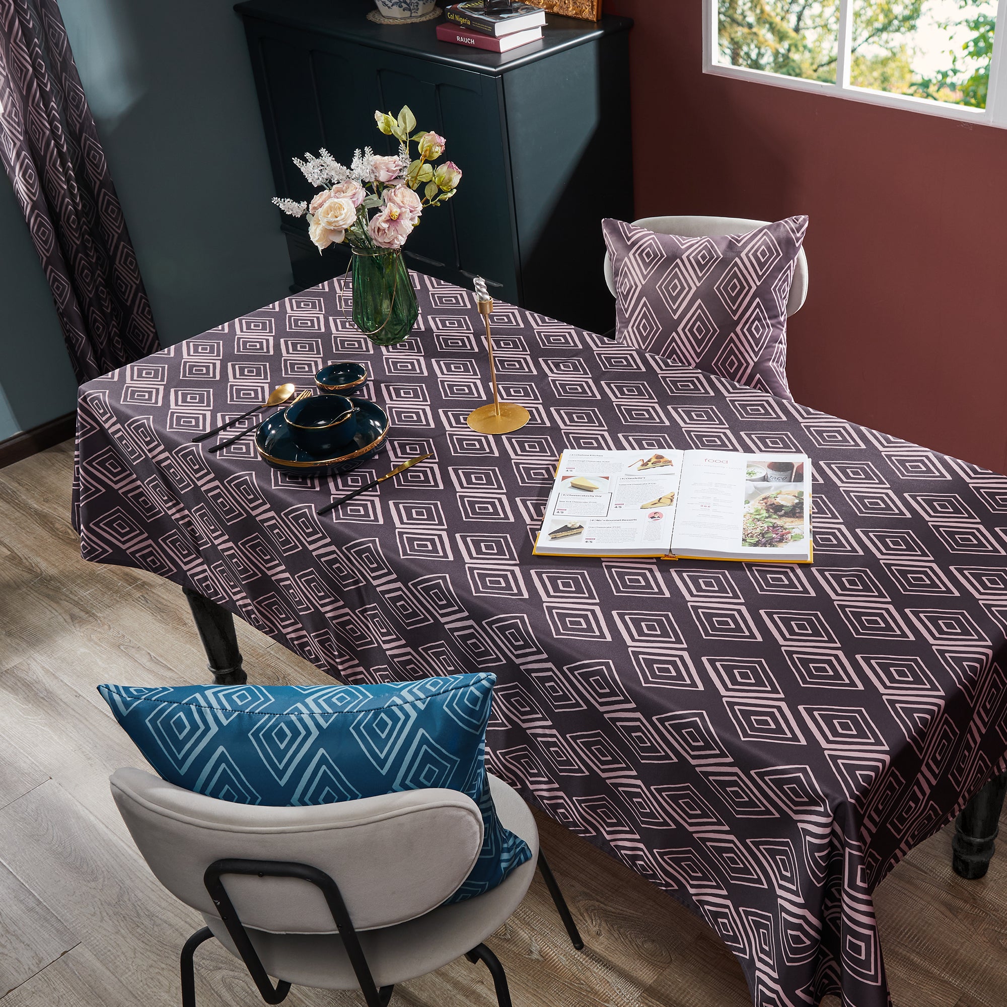 Wasserdichte Tischdecke Envogue Gem 1 Stück – Deconovo DE
