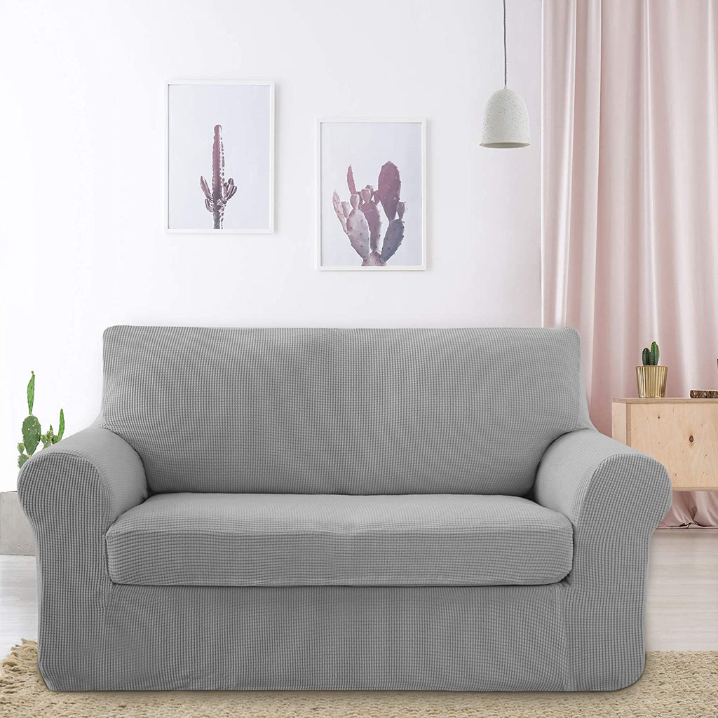 Deconovo Sofabezug Jacquard Sofaüberwurf Stretch Couchhusse – Deconovo DE