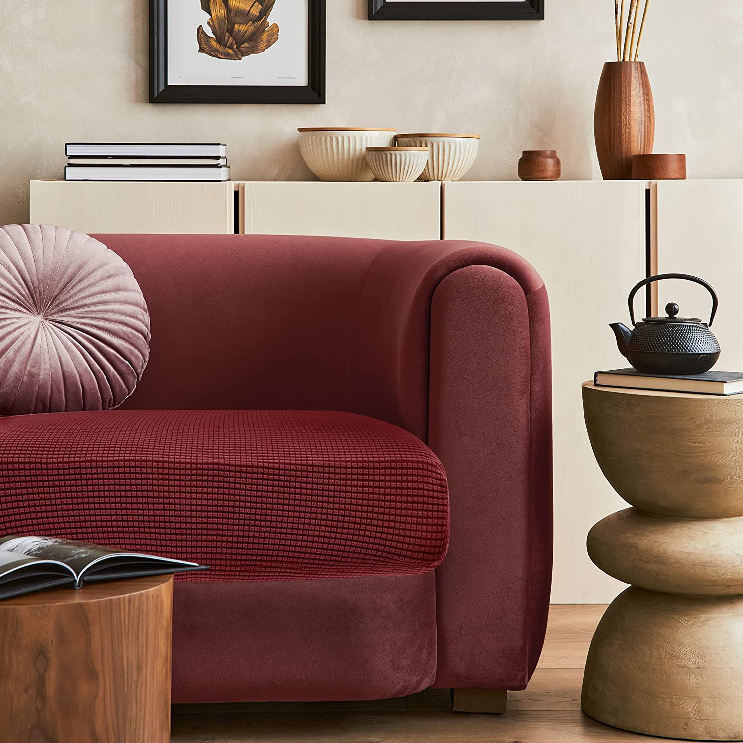 Deconovo Sofabezug Elastisch Weich Sofa Sitzbezug Polyester Verschleiß – Deconovo DE